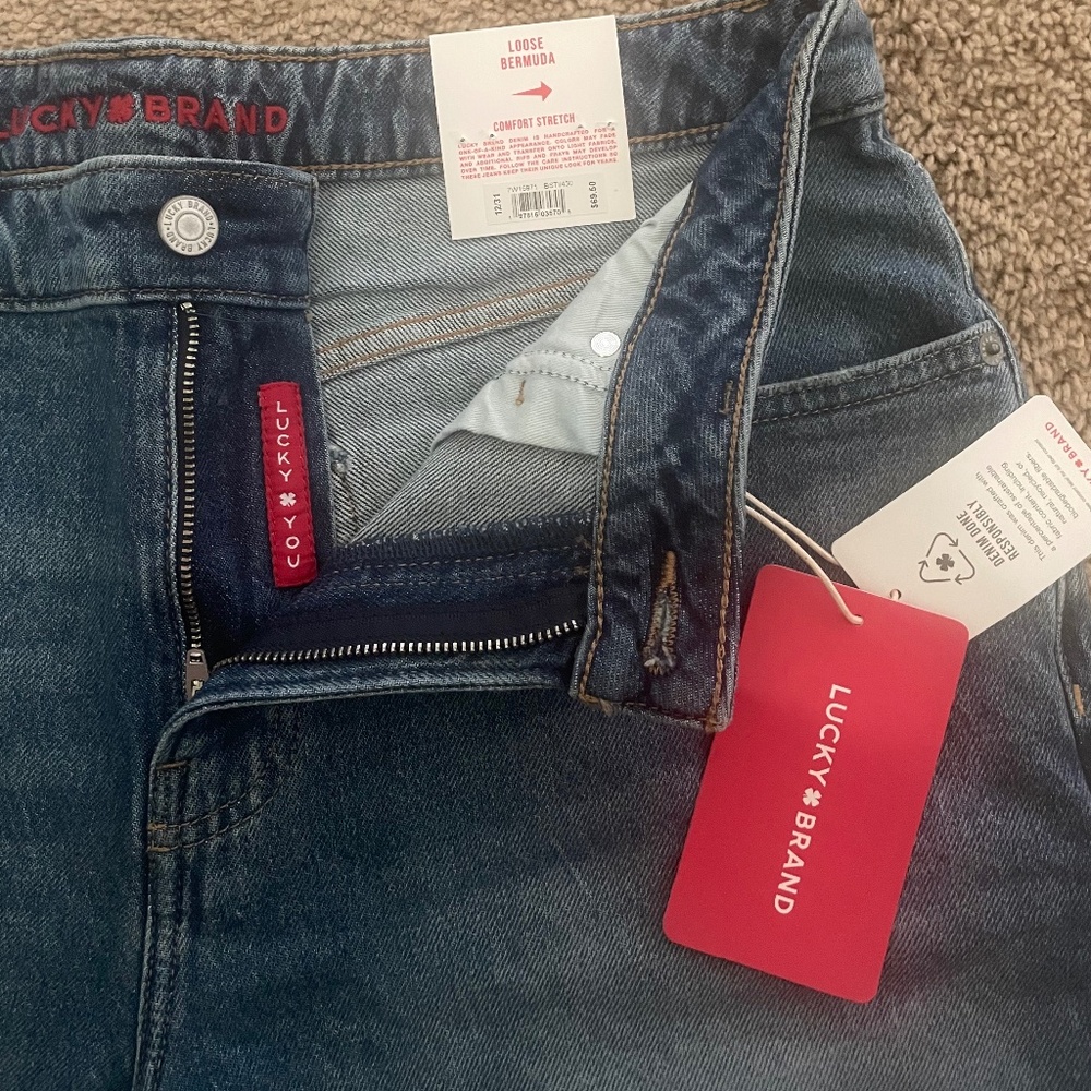 Lucky Brand Loose Bermuda Shorts